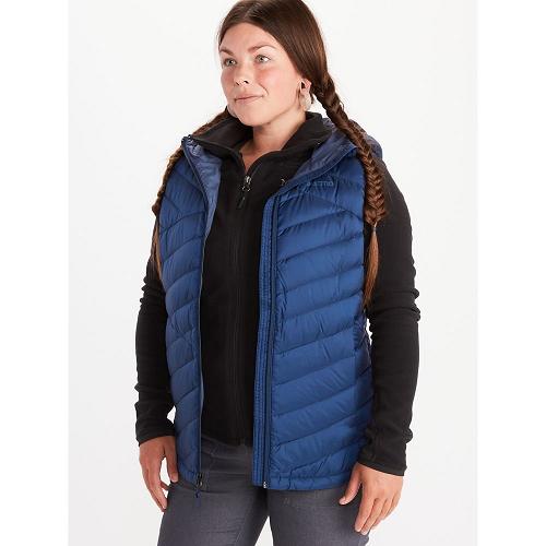 Marmot Vest Navy NZ - Highlander Jackets Womens NZ5879320